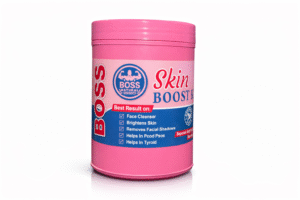 boss natural skin boost kit – herbal skin glow & repair formula for men & women (300 gm)