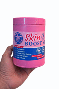 boss natural skin boost kit – herbal skin glow & repair formula for men & women (300 gm)