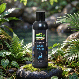 Boss Keshonat Herbal Hair Wash – For Strong, Shiny & Dandruff-Free Hair (200ml)